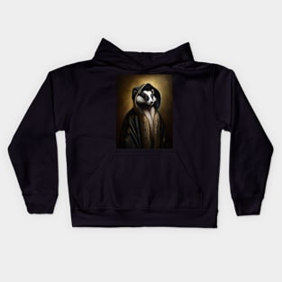 Royal Portrait of an Skunk Kids Hoodie